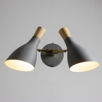 Бра "Марокко" 2хЕ27 40Вт серый 25х15х38см Бра "Марокко" 2хЕ27 40Вт серый 25х15х38см