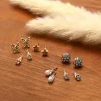 Набор пуссет "Ассорти" форма МИКС, цвет МИКС