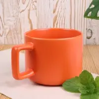 Чашка Jumbo в коробке матовая, оранжевая