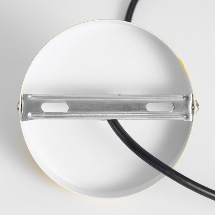 Светильник BayerLux Подвес "Квадрат" 1x40Вт E27 желтый 16х16х18-116 см