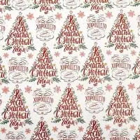 Упаковочная бумага глянцевая &laquo;Радости в Новом году&raquo;, 50&times;70 см