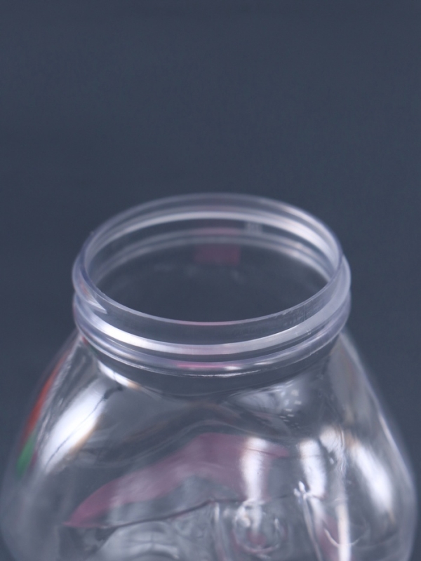 Баночка для скрапбукинга пластик "Кулак" 50 мл  набор 6 шт 5,5х4,7х5,5 см