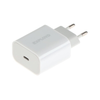 Сетевое зарядное устройство Exployd EX-Z-1165, USB-C, 3 А, 18 Вт, быстрая зарядка, белое