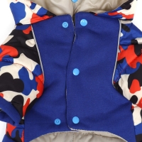 Комбинезон "Go-Иди" с утяжкой, размер 10 (ДС 25, ОГ 34, ОШ 24 см), синий/камуфляж Комбинезон "Go-Иди" с утяжкой, размер 10 (ДС 25, ОГ 34, ОШ 24 см), синий/камуфляж