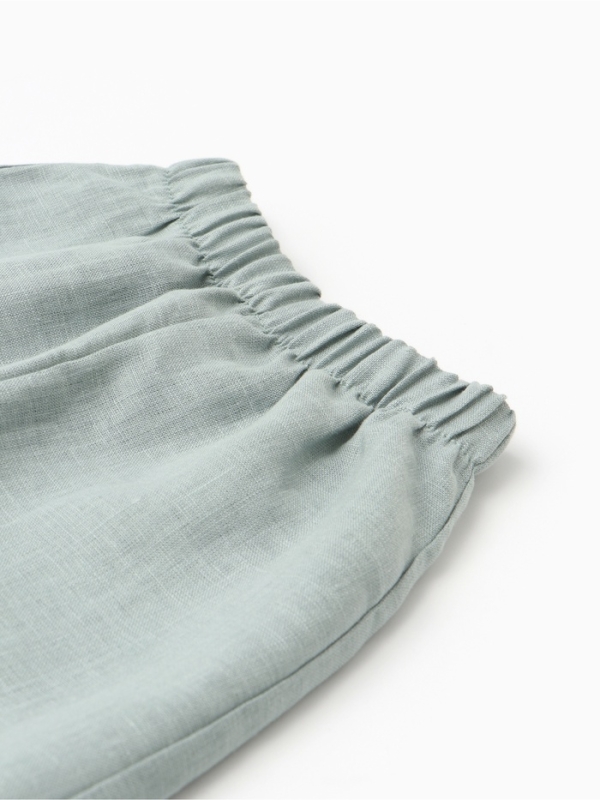 Шорты детские, MINAKU, зелёные, рост 146 см