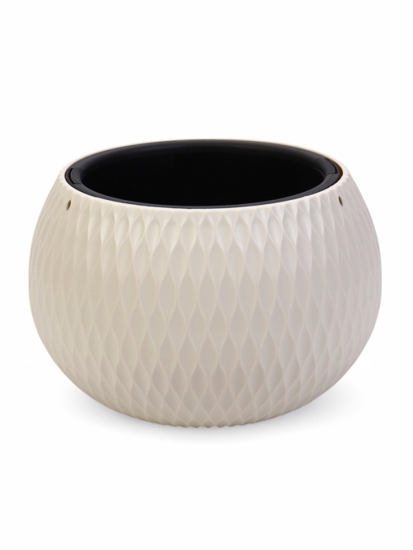 Кашпо "Жемчужина" 4л подвесное, бежевый