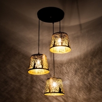 Светильник BayerLux "Чаща" 3хЕ27 40Вт черный 40х40х20-90см Светильник BayerLux "Чаща" 3хЕ27 40Вт черный 40х40х20-90см