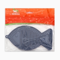 Коврик для лизания на присосках 20 х 10 см, синий Коврик для лизания на присосках 20 х 10 см, синий