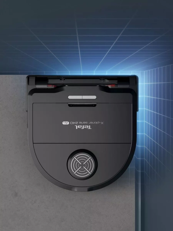 Робот-пылесос X-plorer Serie 240 AI+ RG9695WH, со станцией