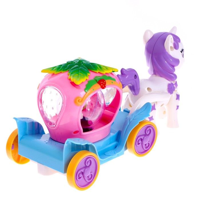 Музыкальная игрушка &laquo;Волшебная пони&raquo;, ходит, свет, звук
