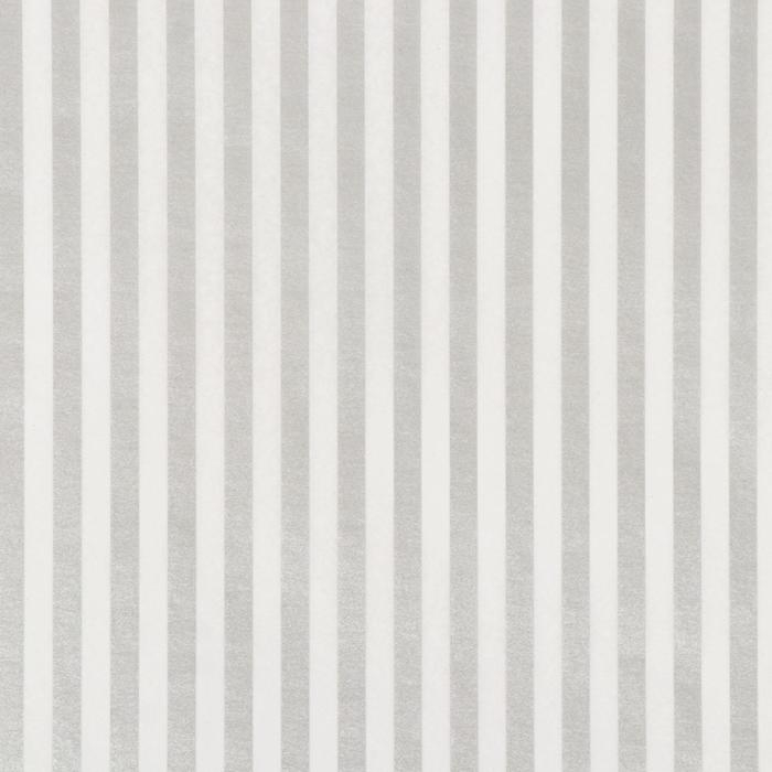 Бумага силиконизированная &laquo;Полоски&raquo;, серебряные, для выпечки, 0,38 х 5 м