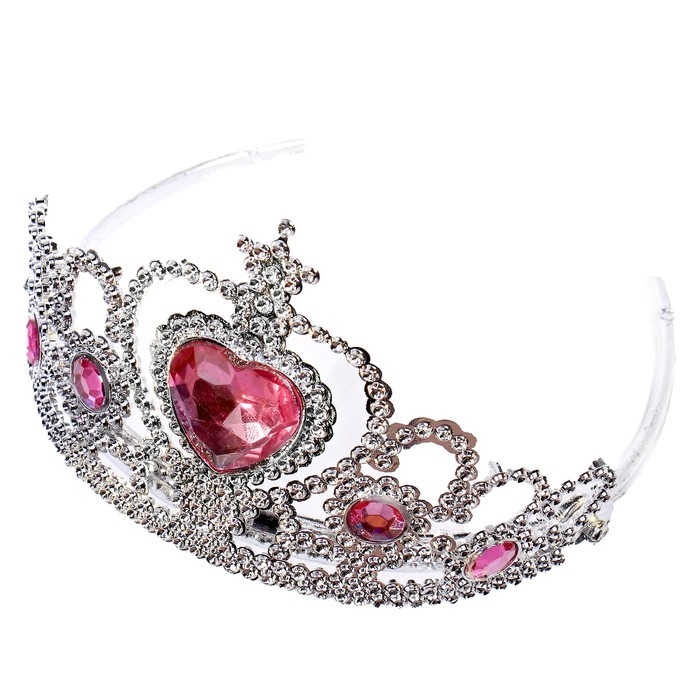 Корона &laquo;Сердце&raquo;, цвета МИКС