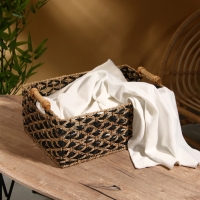 Корзина плетеная 45х30х20 см, сиграсс