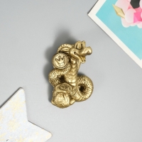 Магнит полистоун "Денежная змейка" бронза МИКС 5х2х7 см Магнит полистоун "Денежная змейка" бронза МИКС 5х2х7 см