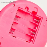 Ночник-проектор "Летающая тарелка" LED 2 режима от батареек 3ААА/USB МИКС 11х11х6,5 см