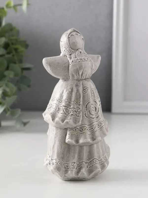 Фигура &laquo;Берегиня&raquo;, 14&times;7.5&times;5 см, серая