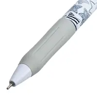 Ручка шариковая автоматическая 0.7 мм, Vinson, синяя масляная, резиновый держатель