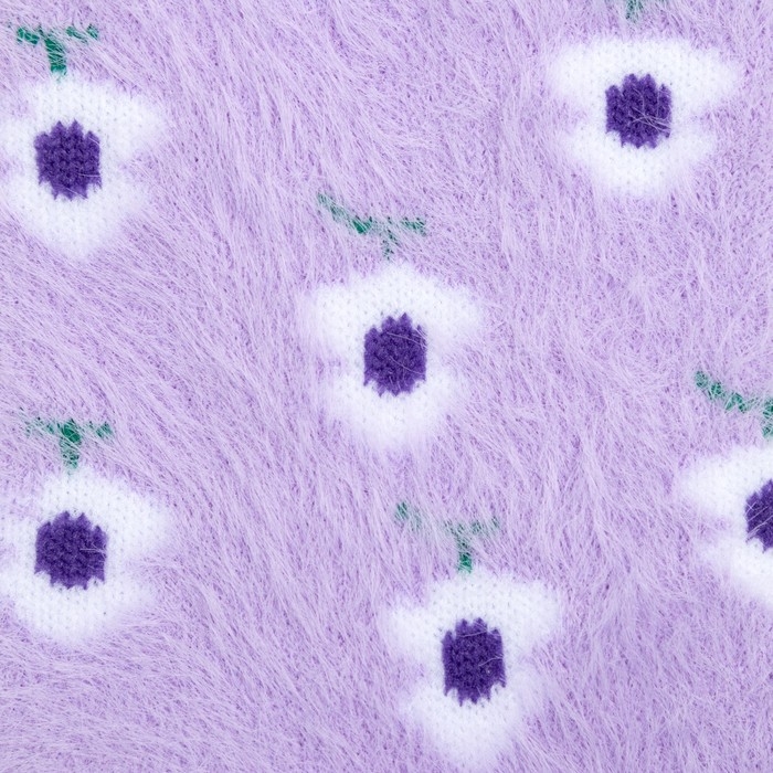 Носки женские махровые MINAKU &laquo;Цветочки&raquo;, размер 36-39 (23-25 см)