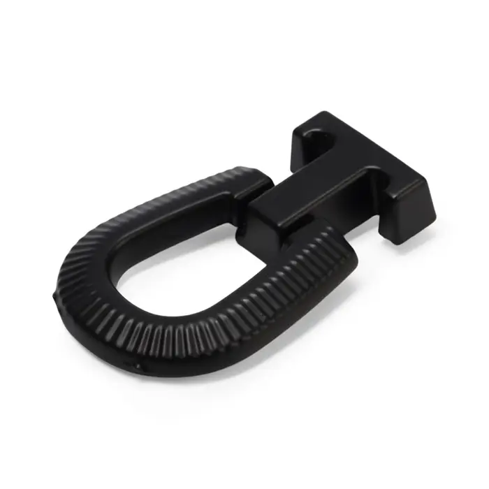 Ручка-кнопка CAPPIO EARRING, алюминий, цвет черный