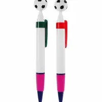 Ручка - прикол шариковая Calligrata &laquo;Футбольный мяч&raquo;, МИКС