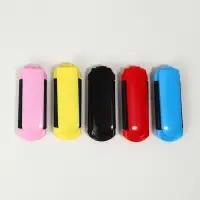 Расчёска массажная, складная, с зеркалом, 4 &times; 10/20 см, цвет МИКС