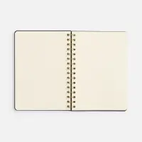 Ежедневник Spiral, недатированный, черный