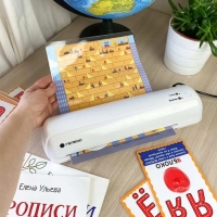 Пленка для ламинирования A6 111х154 мм, 75 мкм, 100 штук, глянцевые, Гелеос