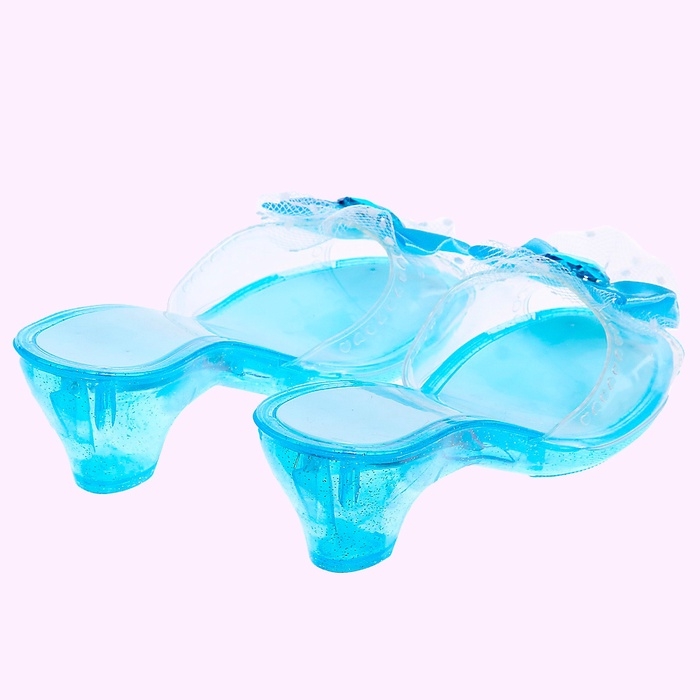 Набор украшений &laquo;Туфельки для принцессы&raquo;, свет, голубой