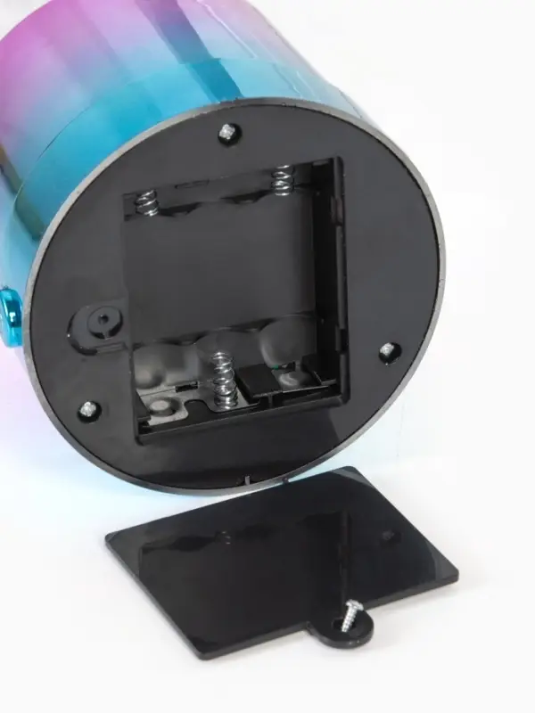 Светильник "Медузы" LED, RGB, USB, 3-5Вт, розово-голубой металлик 9х9х3 см