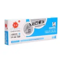 Ручка гелевая &laquo;Кристалл&raquo; 0.38 мм, синий, корпус прозрачный, бесстержневая, игольчатый пишущий узел