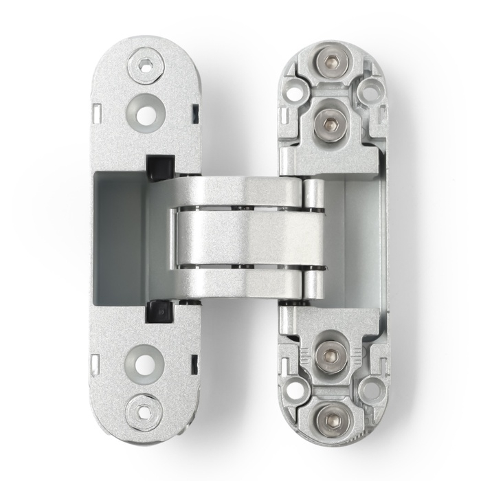 Петля скрытой установки LOCKLAND, 30х110 мм, с 3D-регулированием, цвет матовый хром