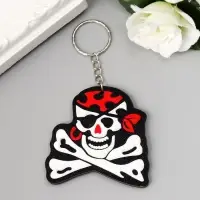 Брелок EVA "Череп" МИКС 6х5,7 см