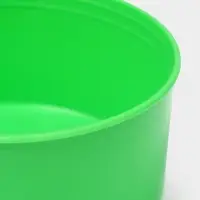 Контейнер пищевой ПластоС, 450 мл, с герметичной крышкой, d=13 см, h=6 см, пластик, МИКС