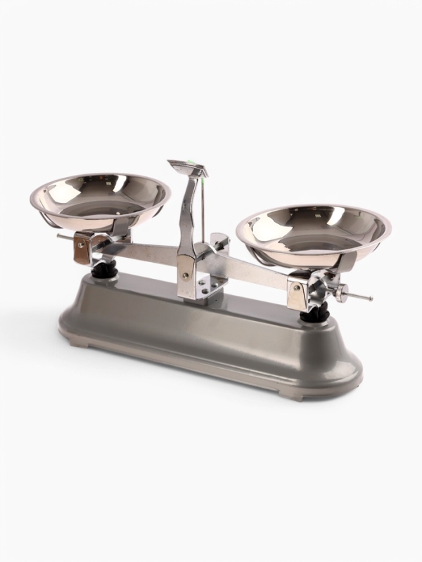 Весы лабораторные, с набором гирь 2000 г.