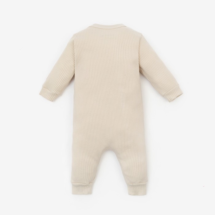Комбинезон Крошка Я, BASIC LINE, рост 86-92 см, цвет молочный