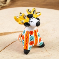 Дымковская игрушка &laquo;Свистулька Лошадка&raquo; 8&times;9&times;4 см, микс