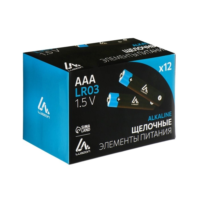 Батарейка алкалиновая (щелочная) Luazon, 6LR61, 9V, крона, блистер, 1 шт Батарейка алкалиновая (щелочная) Luazon, 6LR61, 9V, крона, блистер, 1 шт