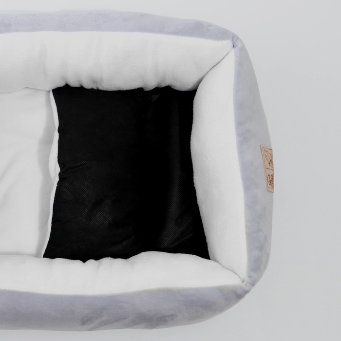 Лежанка с бортиком &laquo;Милый котёнок&raquo; 45х38х22 см