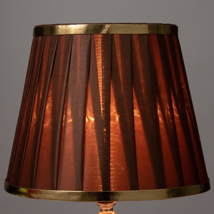 Абажур Е27 кофе 17х21х21 см