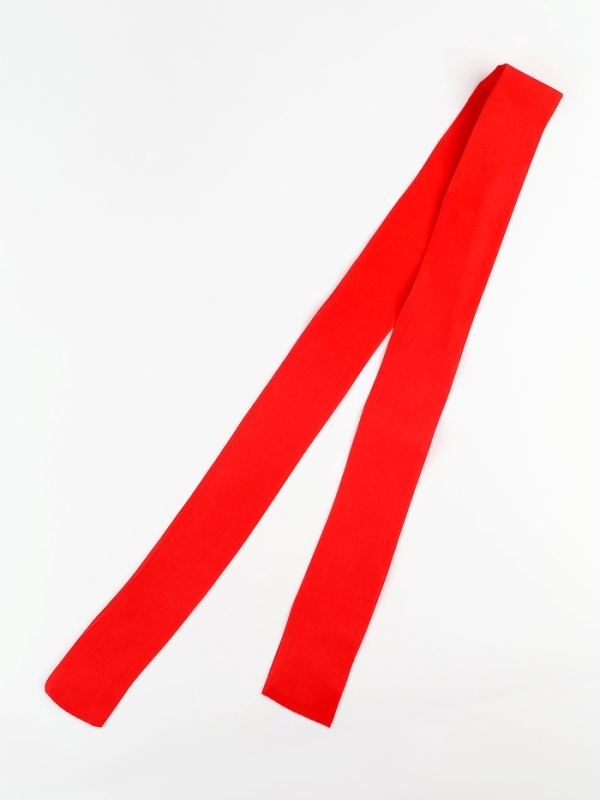 Пояс красный пиратский 140*6,5см