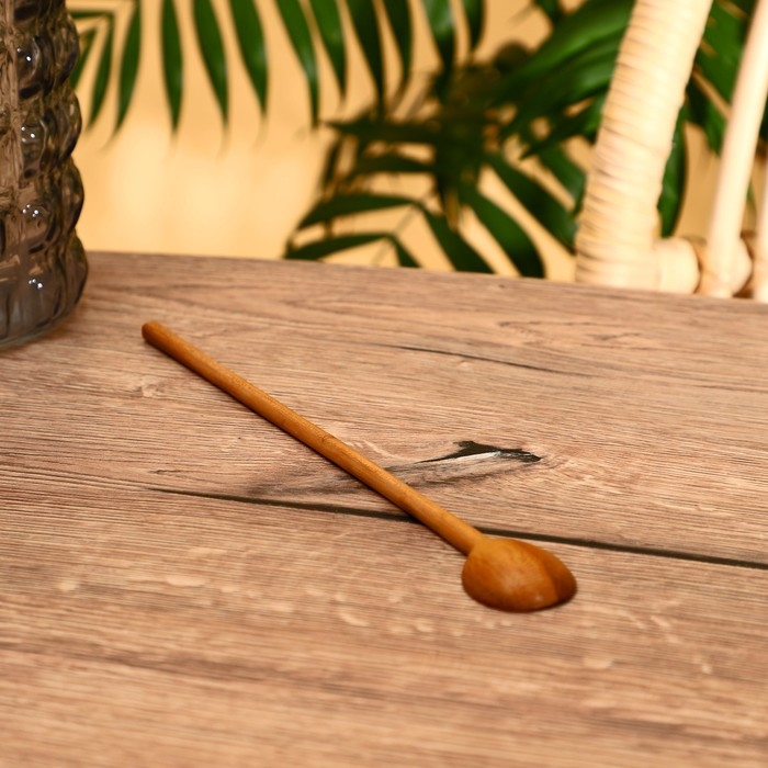 Ложка 24 см, тиковое дерево