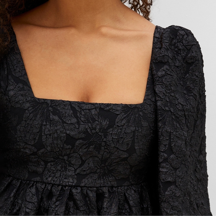 Платье женское с бантом MIST, размер L, черный Платье женское с бантом MIST, размер L, черный