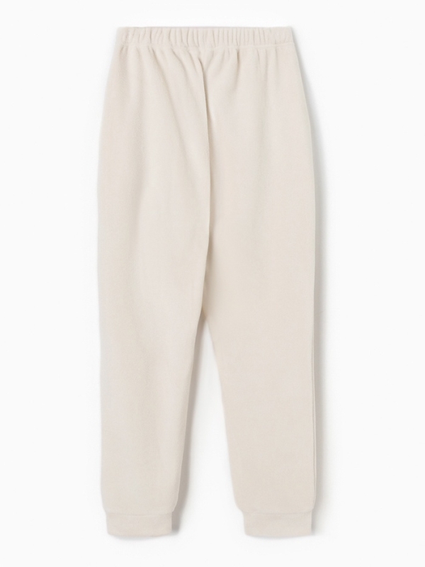 Брюки флисовые мужские спортивные MINAKU: Fleece Soft цвет бежевый, р-р 50