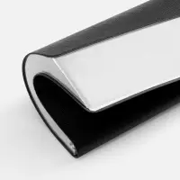 Ежедневник Petrus, недатированный, черный с серебром