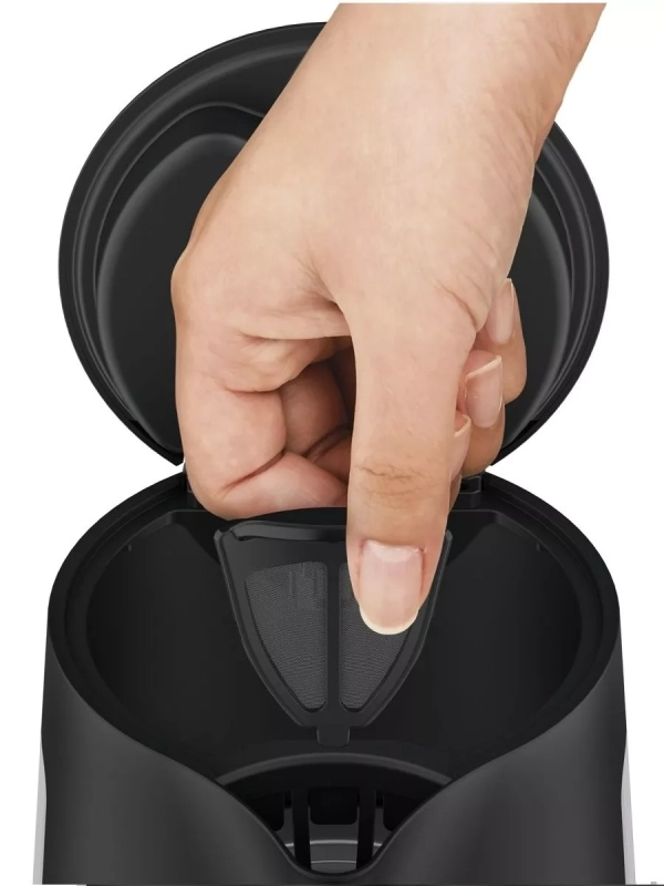 Электрический чайник Includeo KI533811, 1 л, 2400 Вт, черный