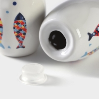 Набор для специй Доляна &laquo;Емеля&raquo;, 2 предмета: солонка, перечница, 130 мл