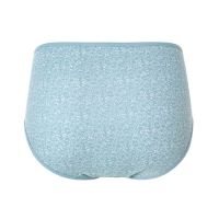 Трусы женские слипы "Лепестки", цвет зелёный, размер 52