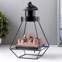 Ночник 49283/1 LED батарейки 3хАА черный 13х13х30 см