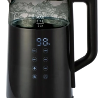 Чайник HYK-G5403 1.7л. 2200Вт черный (стекло)