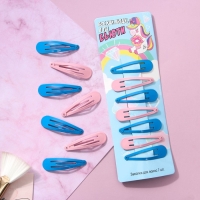 Заколки для волос &laquo;Бьюти&raquo;, 7 шт, 5 х 1 х 0,1см